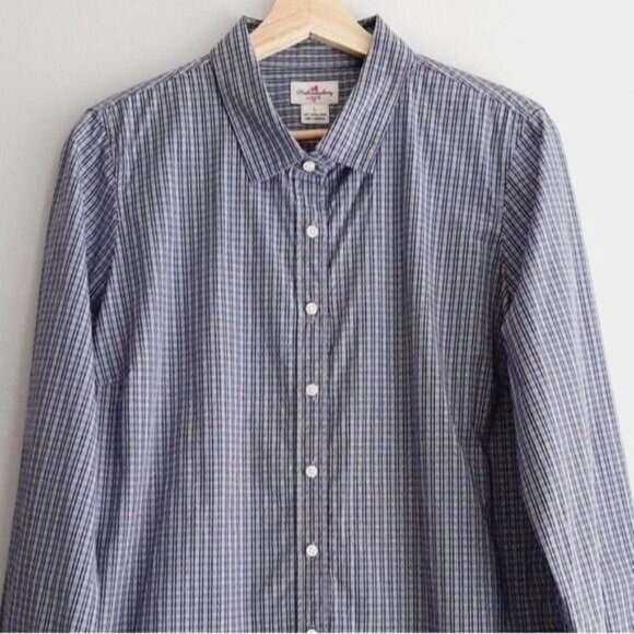 J. CREW x Haberdashery Button Down Dress Shirt Plaid Mens Sz L - Picture 3 of 7